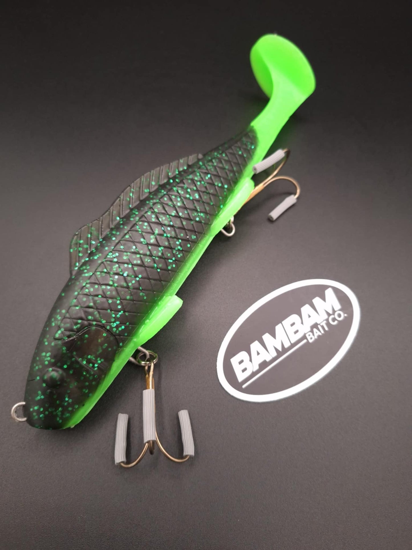 Swimfin (Black Flowage/Glow)