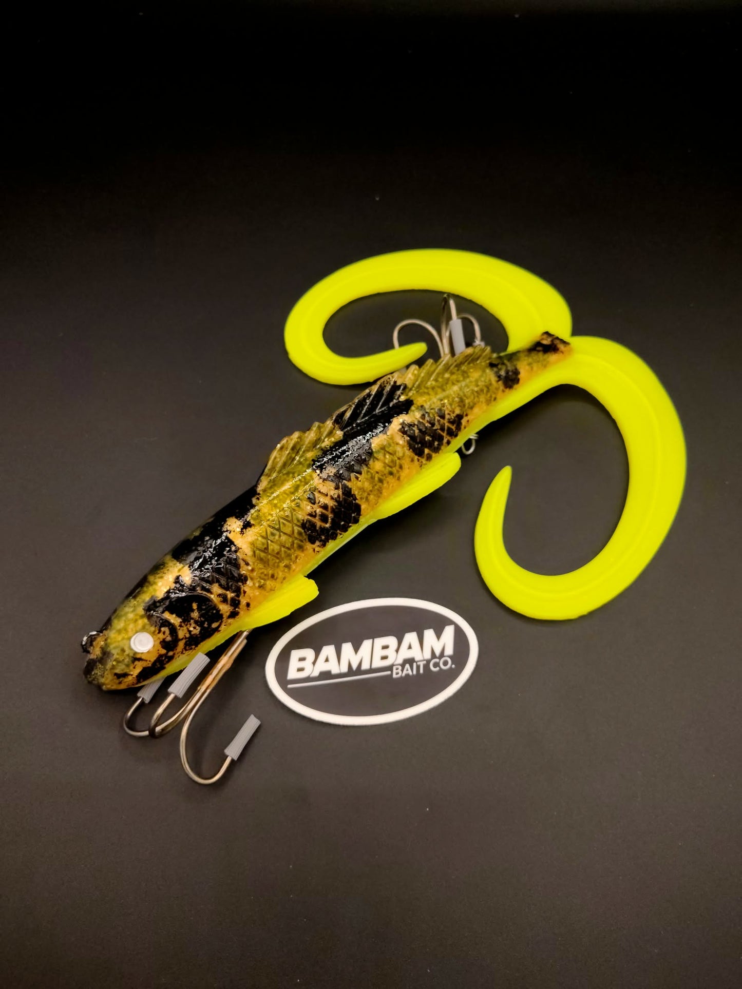 Bowfin Shallow (Painted Hot Walleye Glow)