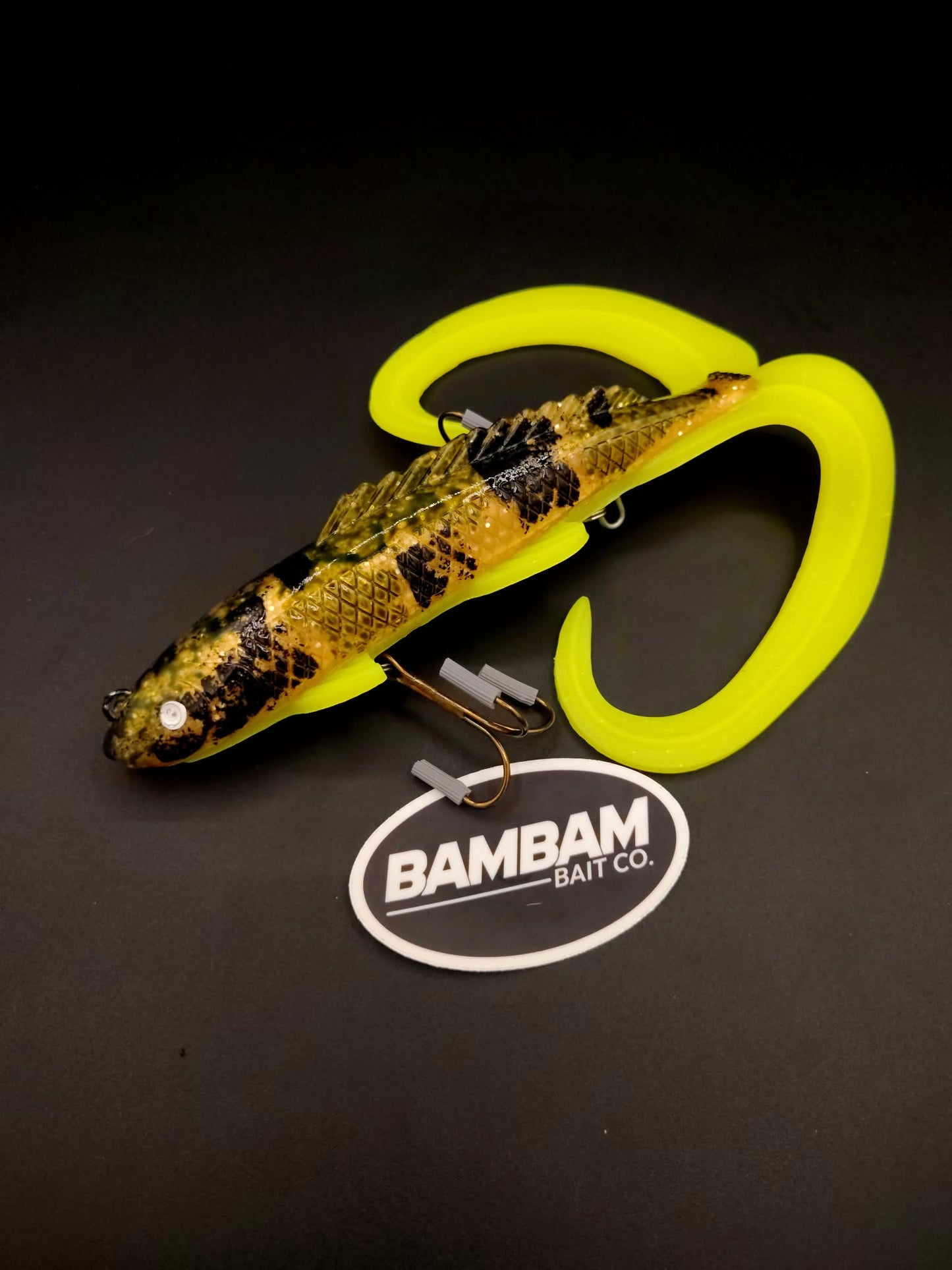 Bowfin Jr (Painted Hot Walleye Glow)