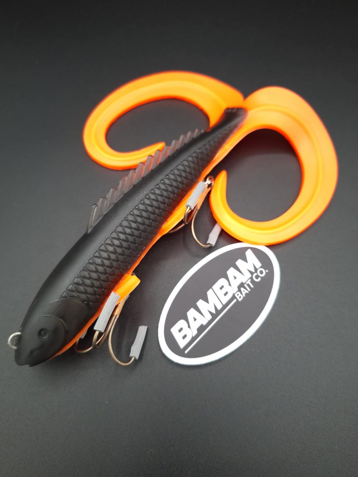Bowfin Jr (Black/Orange Glow)