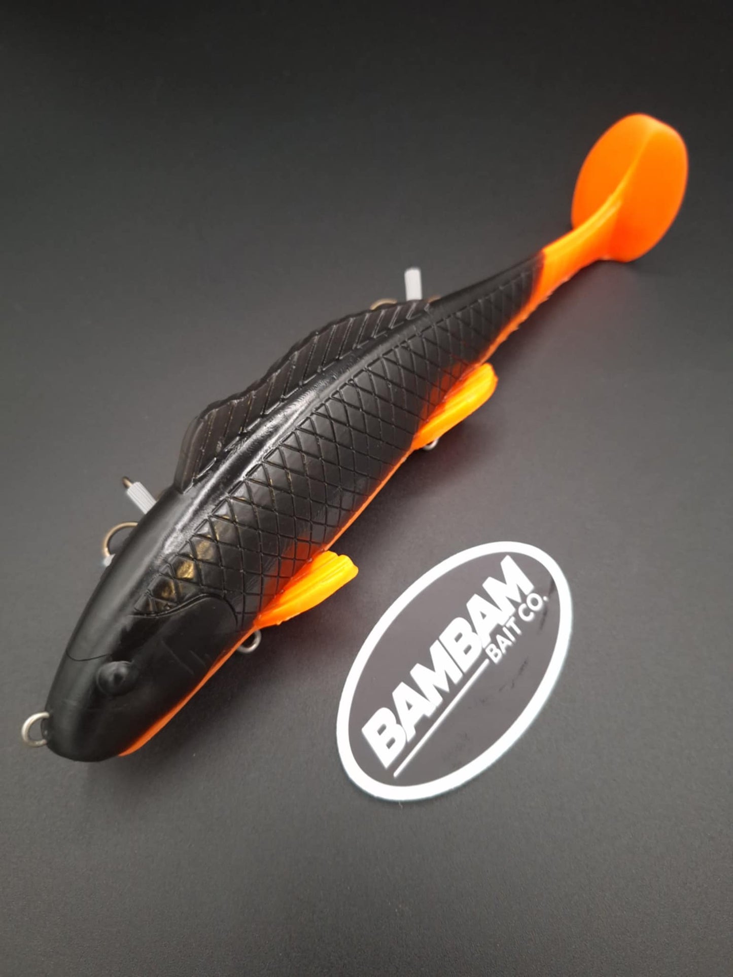 Swimfin (Black/Orange Glow)