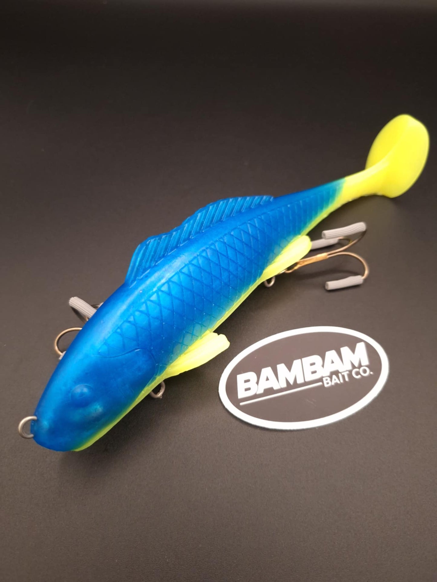 Swimfin (Blue/Chartreuse Glow)