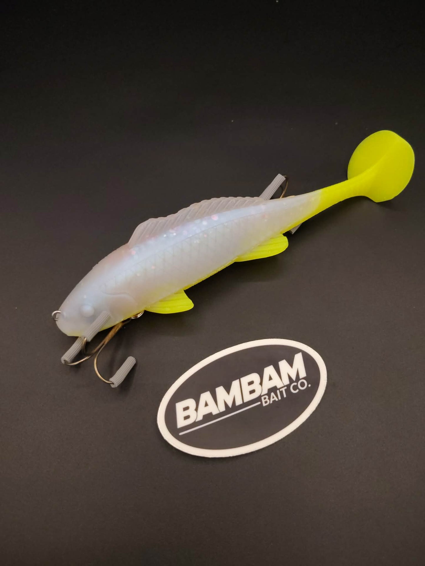 7" Swimfin (Unicorn Chartreuse Glow)