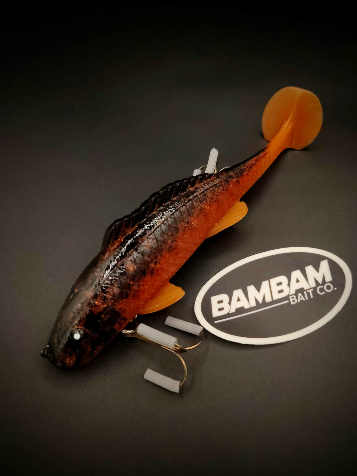 7" Swimfin (Painted Pumpkin Spice)