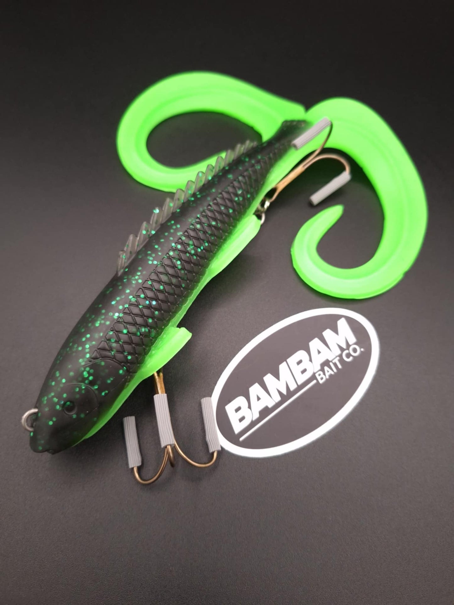 Bowfin Jr (Black Flowage/Glow)