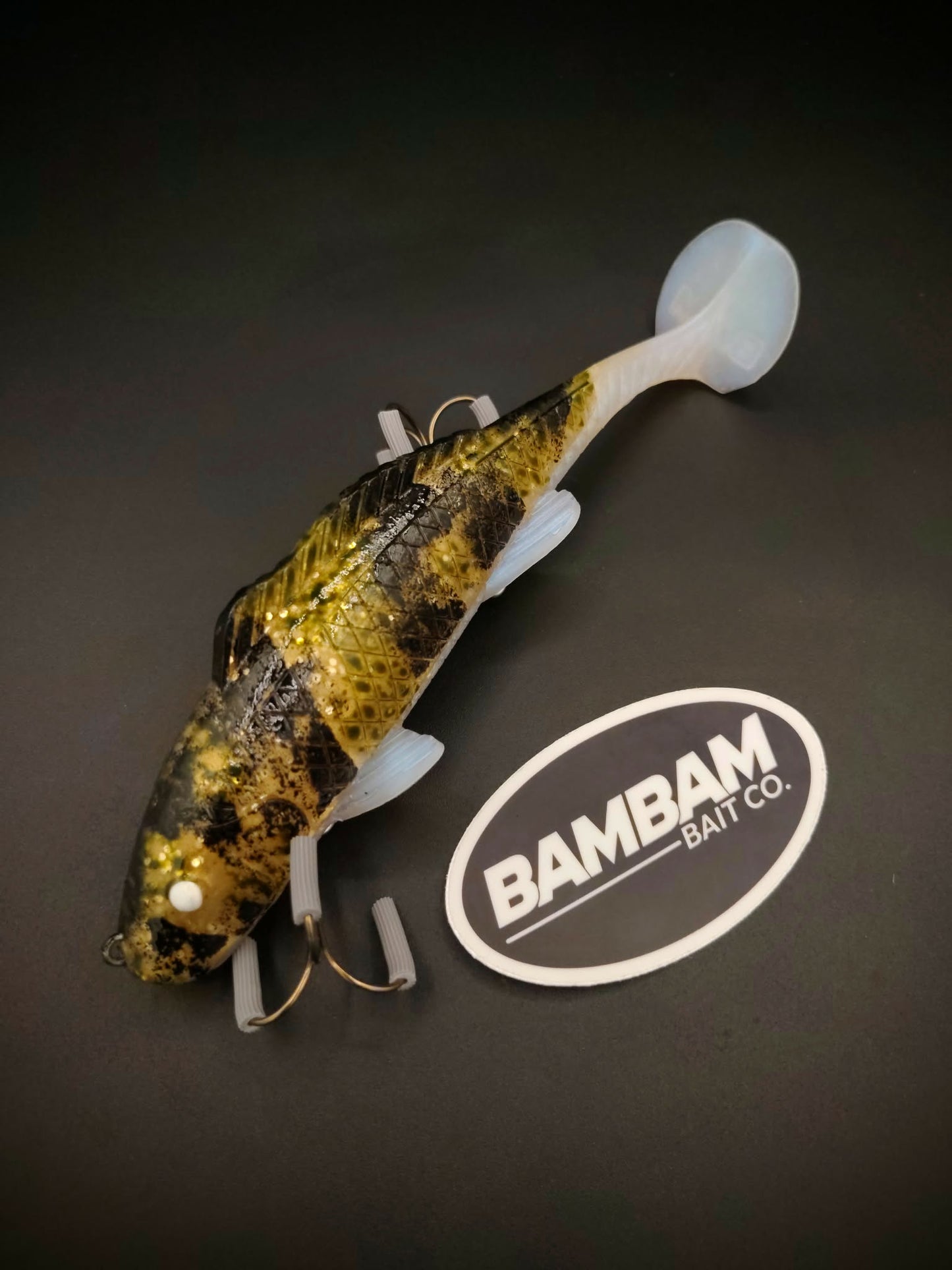 7" Swimfin (Painted Blue Belly Walleye)
