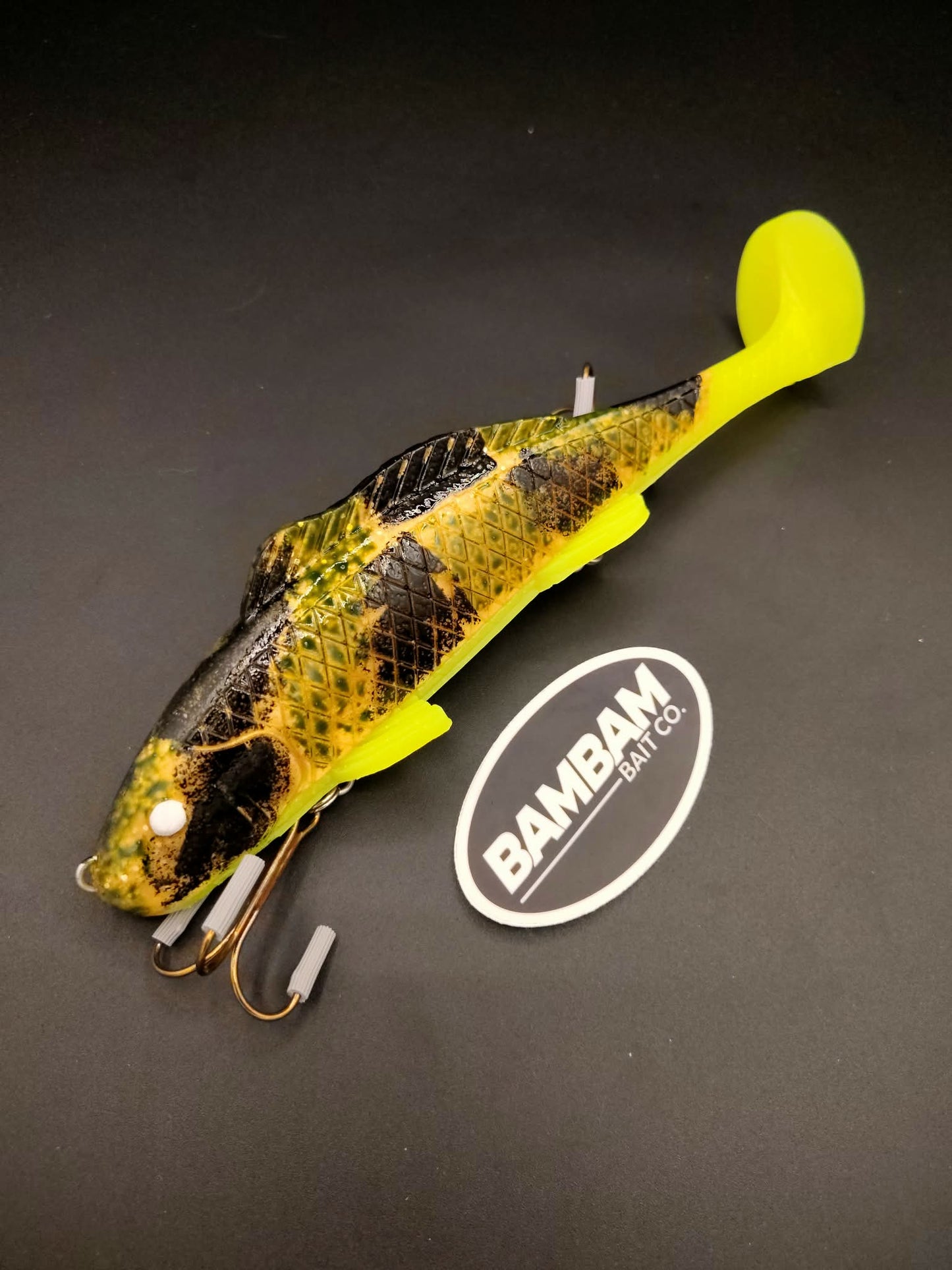 Swimfin (Painted Hot Walleye Glow)